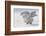 Snowy Owl Flap Wings-Stanislav Duben-Framed Photographic Print