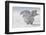 Snowy Owl Flap Wings-Stanislav Duben-Framed Photographic Print