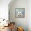 Snowy Owl-Betz White-Framed Stretched Canvas displayed on a wall