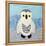 Snowy Owl-Betz White-Framed Stretched Canvas