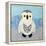 Snowy Owl-Betz White-Framed Stretched Canvas