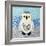 Snowy Owl-Betz White-Framed Art Print