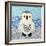 Snowy Owl-Betz White-Framed Art Print