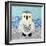 Snowy Owl-Betz White-Framed Art Print