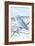 Snowy Owl-Lantern Press-Framed Art Print