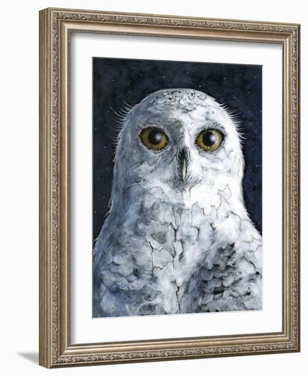 Snowy Owl-Jamin Still-Framed Giclee Print