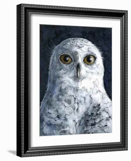 Snowy Owl-Jamin Still-Framed Giclee Print