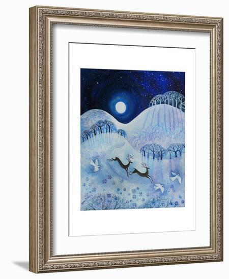 Snowy Peace, 2011-Lisa Graa Jensen-Framed Giclee Print