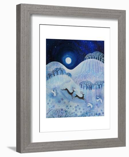 Snowy Peace, 2011-Lisa Graa Jensen-Framed Giclee Print