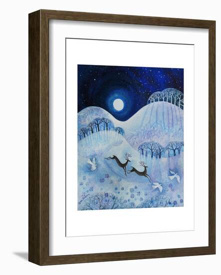 Snowy Peace, 2011-Lisa Graa Jensen-Framed Giclee Print