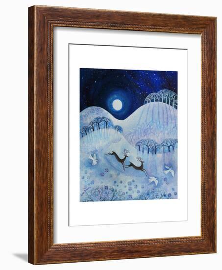 Snowy Peace, 2011-Lisa Graa Jensen-Framed Giclee Print