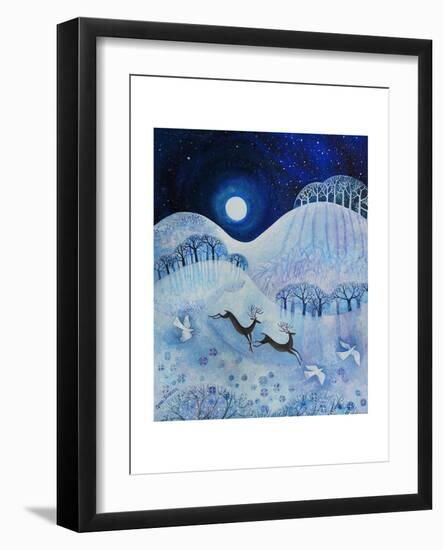 Snowy Peace, 2011-Lisa Graa Jensen-Framed Giclee Print