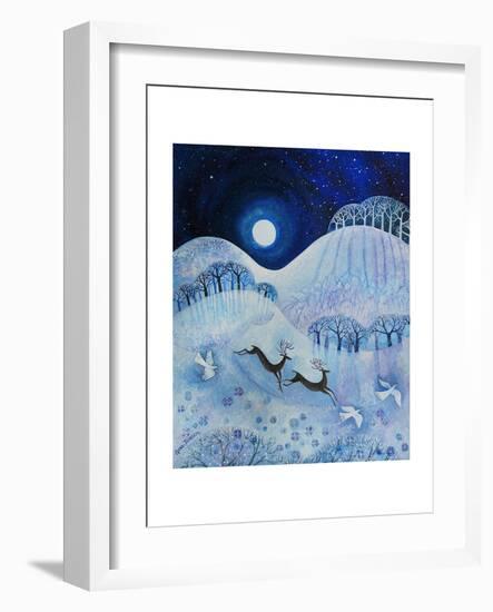 Snowy Peace, 2011-Lisa Graa Jensen-Framed Giclee Print