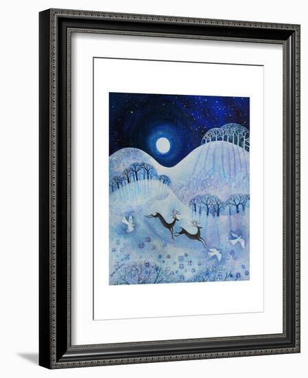 Snowy Peace, 2011-Lisa Graa Jensen-Framed Giclee Print