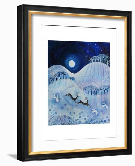 Snowy Peace, 2011-Lisa Graa Jensen-Framed Giclee Print