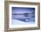 Snowy Peaks are Reflected in the Frozen Lake Jaegervatnet at Dusk, Lapland-Roberto Moiola-Framed Photographic Print