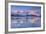 Snowy Peaks are Reflected in the Frozen Lake Jaegervatnet at Sunset, Lapland-Roberto Moiola-Framed Photographic Print