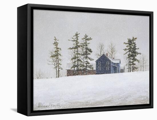 Snowy Ridgeline-David Knowlton-Framed Premier Image Canvas