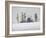 Snowy Ridgeline-David Knowlton-Framed Giclee Print