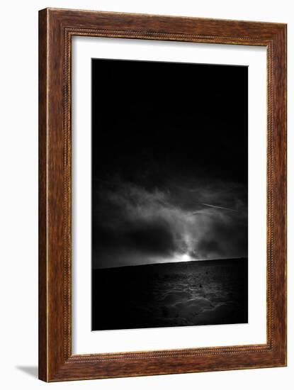 Snowy Scene in Yorkshire-Rory Garforth-Framed Photographic Print