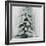 Snowy Tree 2-Renee Gould-Framed Giclee Print