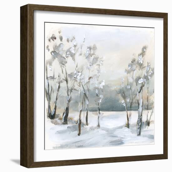 Snowy Winter Trees-Katrina Pete-Framed Art Print