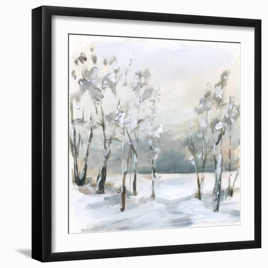 Snowy Winter Trees-Katrina Pete-Framed Art Print