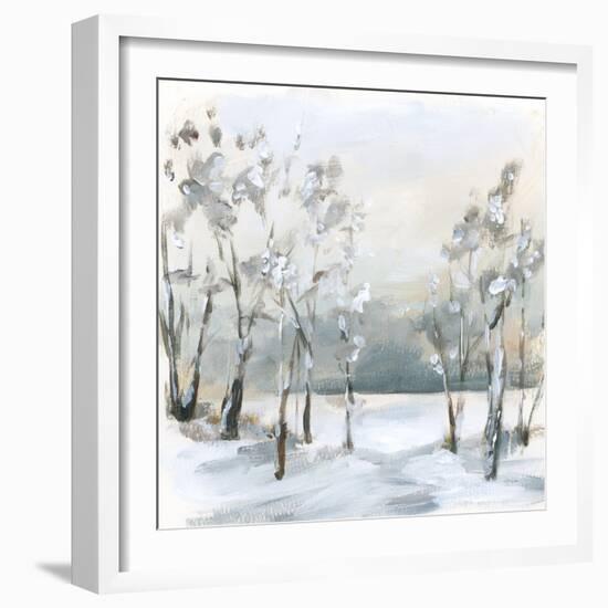 Snowy Winter Trees-Katrina Pete-Framed Art Print