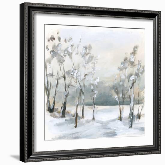 Snowy Winter Trees-Katrina Pete-Framed Art Print