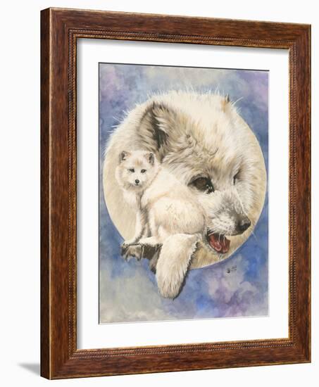 Snowy-Barbara Keith-Framed Giclee Print