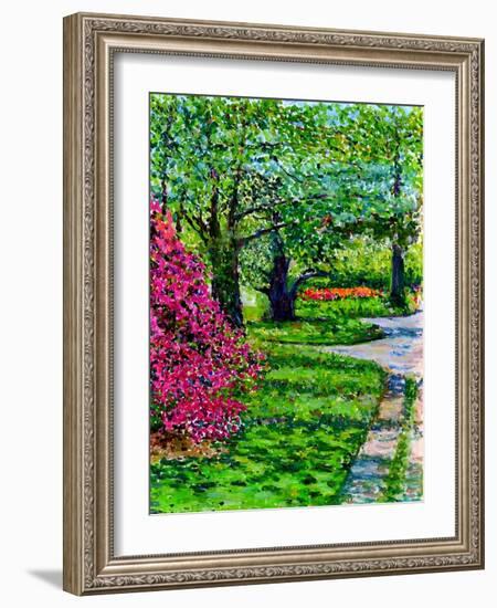 Snug Harbor Botanical Garden, 2015-Anthony Butera-Framed Giclee Print