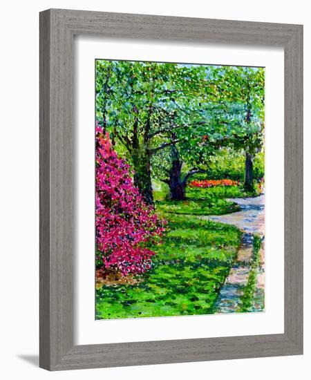 Snug Harbor Botanical Garden, 2015-Anthony Butera-Framed Giclee Print