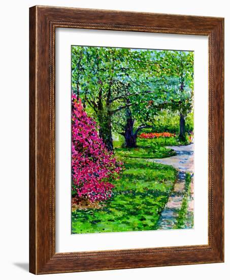 Snug Harbor Botanical Garden, 2015-Anthony Butera-Framed Giclee Print