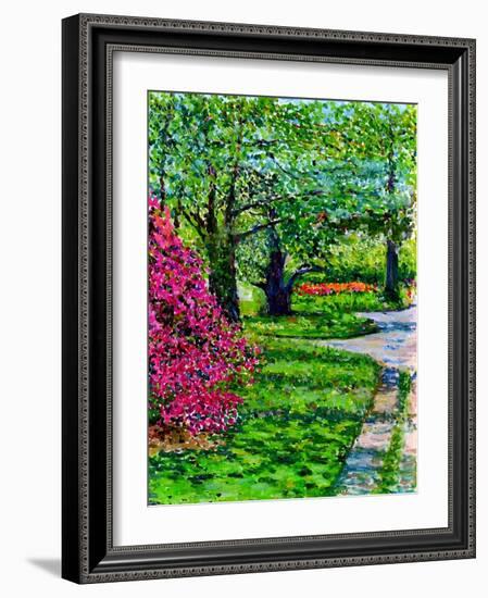 Snug Harbor Botanical Garden, 2015-Anthony Butera-Framed Giclee Print