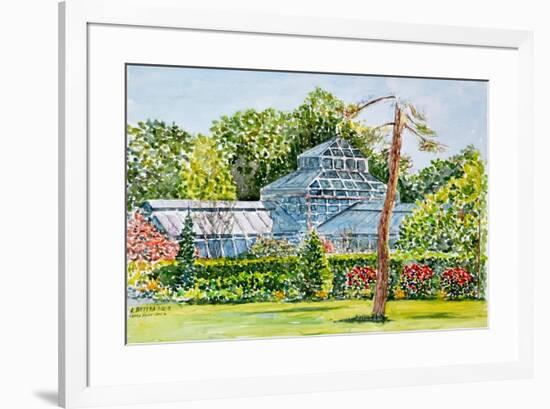 Snug Harbor Greenhouse-Anthony Butera-Framed Giclee Print