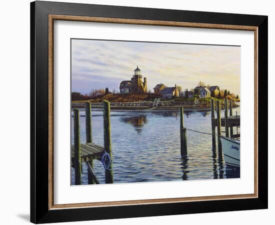 Snug Harbor Light-Bruce Dumas-Framed Giclee Print