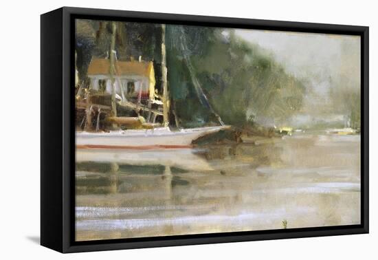 Snug Harbor-Ted Goerschner-Framed Premier Image Canvas