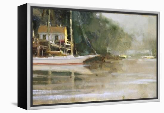 Snug Harbor-Ted Goerschner-Framed Premier Image Canvas