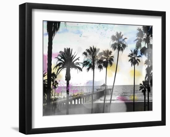 So Cal - Palm Paradise-Chuck Brody-Framed Giclee Print