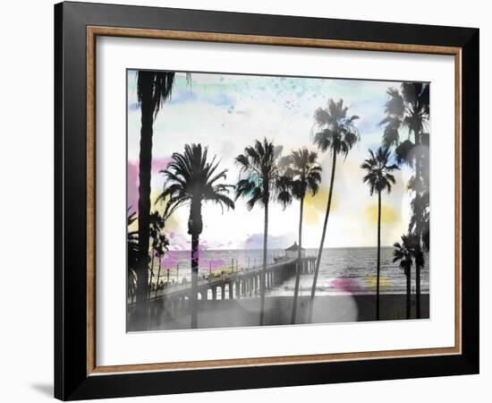 So Cal - Palm Paradise-Chuck Brody-Framed Giclee Print