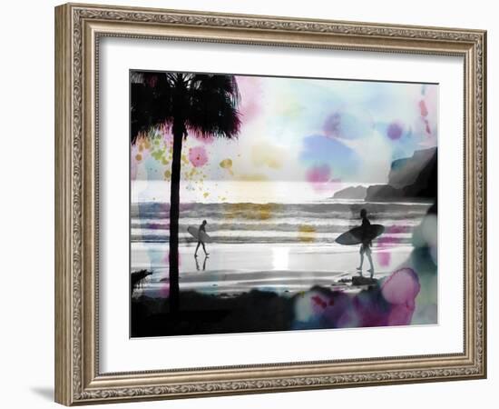 So Cal - Sandy Walks-Chuck Brody-Framed Giclee Print