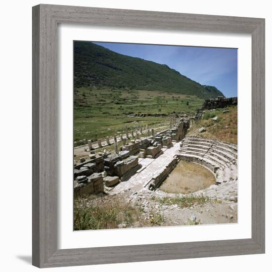 So-Called Odeion at Ephesus, 2nd Century-CM Dixon-Framed Photographic Print