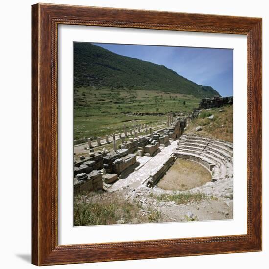 So-Called Odeion at Ephesus, 2nd Century-CM Dixon-Framed Photographic Print