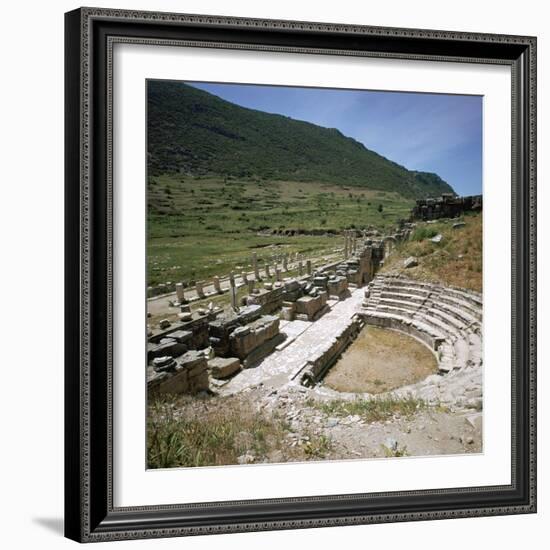 So-Called Odeion at Ephesus, 2nd Century-CM Dixon-Framed Photographic Print
