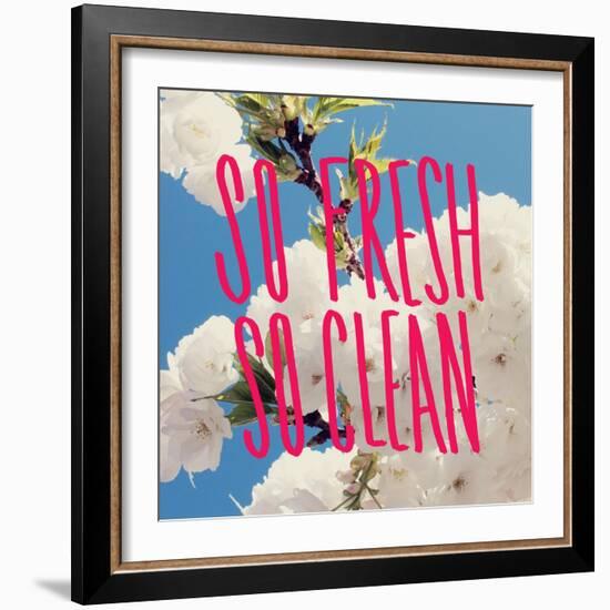 So Fresh So Clean-Leah Flores-Framed Giclee Print