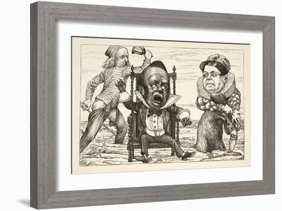 So Great Was His Fright That His Waistcoat Turned White'-Henry Holiday-Framed Giclee Print