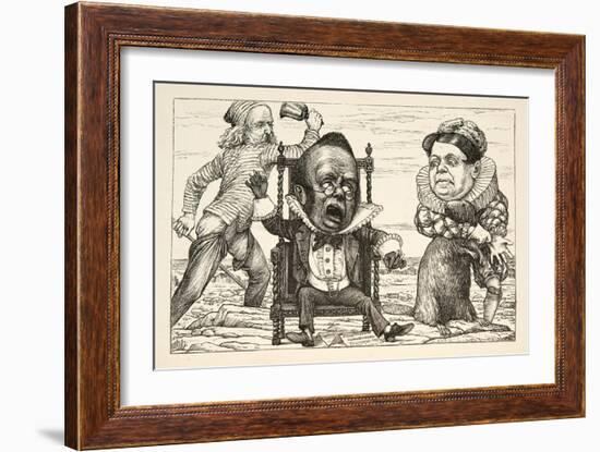 So Great Was His Fright That His Waistcoat Turned White'-Henry Holiday-Framed Giclee Print