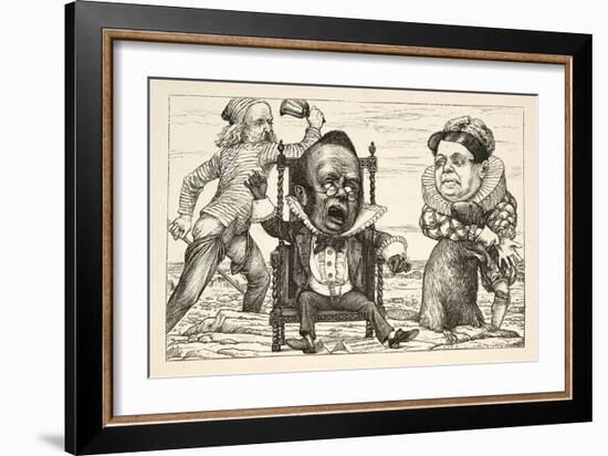 So Great Was His Fright That His Waistcoat Turned White'-Henry Holiday-Framed Giclee Print