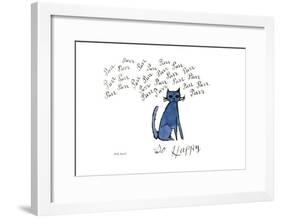 So Happy, Ca. 1958-Andy Warhol-Framed Art Print