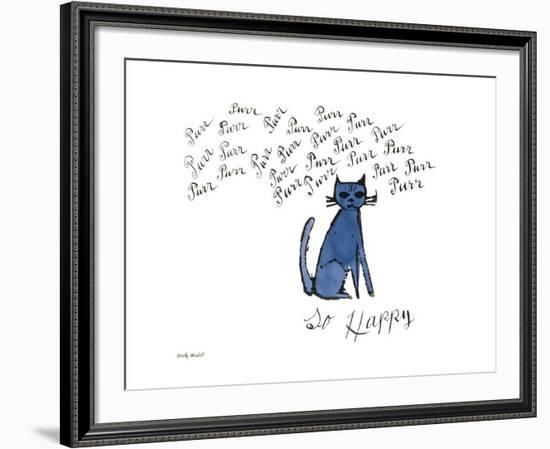 So Happy, ca. 1958-Andy Warhol-Framed Art Print